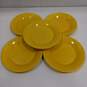 Bundle of 5 Pier 1 Imports Ceramic Yellow Dinnerware Plates image number 1