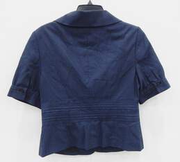 The Limited Short Sleeve Blue Jacket Sz Large alternative image