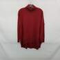 Eileen Fisher Red Extra Fine Merino Wool Mock Neck Top WM Size XXS image number 1