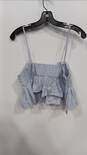 Women’s Free People Pleated Crop Top Sz XS image number 4