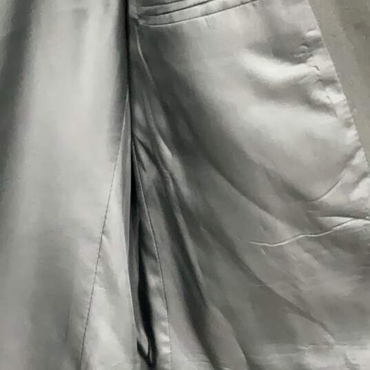 Armani Collezioni Mens Gray Two-Button Blazer & Pleated Pants Set Sz 44L w/ COA image number 6