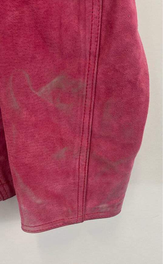Coldwater Creek Women's Pink Suede Jacket- M image number 4