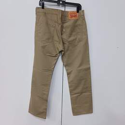 Levi's Men's Tan Jeans Size W33 L30 alternative image