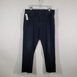 Mens Athletic Fit 5 Pocket Design Denim Tapered Leg Jeans 36X30