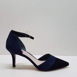 Alfani Jorrdyn Blue/Black Leather Pumps Women's Size 10M