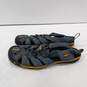 Keen Men's Blue Clearwater Drawstring Hiking Sandals Size 9 image number 3