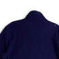 NWT Mens Blue Quarter Zip Mock Neck Long Sleeve Pullover Sweater Size XL image number 4