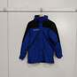 Vintage Mens Blue Black Long Sleeve Pockets Windbreaker Jacket Size XS image number 1