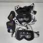 BUNDLE OF 4 MOTORCROSS RIDING GOGGLES 2 WITH CASES image number 3