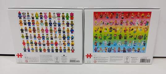 Pair of Lego Minifigure Puzzles image number 2