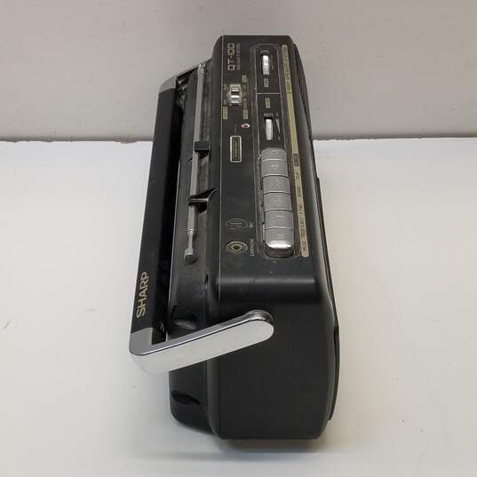 Sharp QT-100 Radio Cassette Recorder image number 3