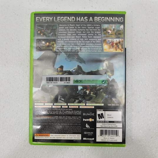 Xbox 360 Halo Reach Limited Edition Collector's Box Set image number 18