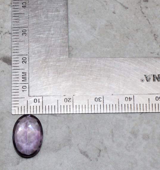 5.65ct. Oval Cut Amethyst Gemstone image number 6