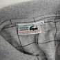 Lacoste Gray Cotton Short Sleeve Polo Shirt Size L image number 2