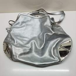 AUTHENTICATED Gucci Babouska Silver Leather Hobo Bag alternative image