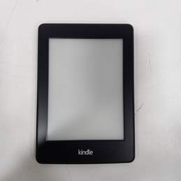 Black Kindle E-Book Tablet w/ Navy Blue Leather Case alternative image