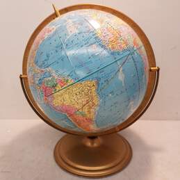 Vintage World Globe 15 Inches x 13