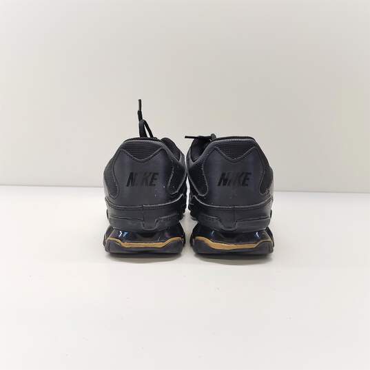 Nike Reax 8 TR Mesh Men's Sneakers US 12 Black/Metallic Gold-Black image number 4
