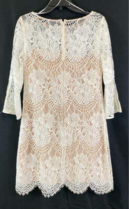 Vince Camuto Women's Ivory Lace Dress- Sz 8 NWT alternative image