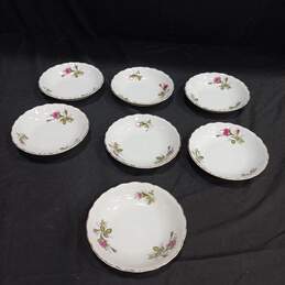 Bundle of 7 Floral 39/6 Bowls (5.75 Inches)