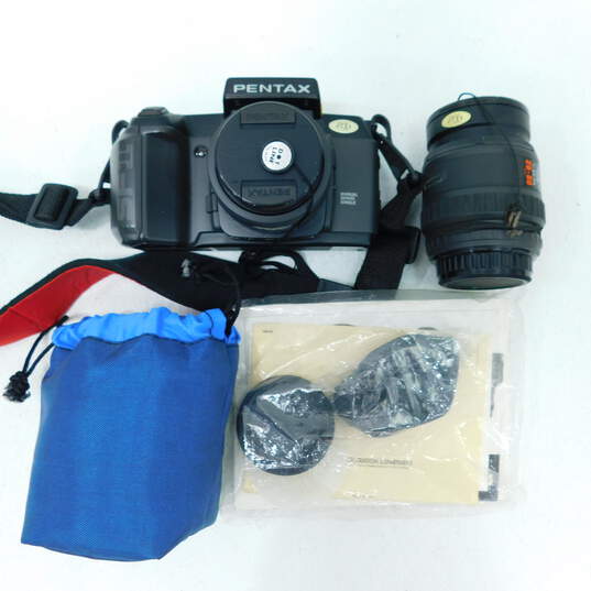 Pentax SF-1 SLR 35mm Film Camera W/ Lenses & Manuals image number 1