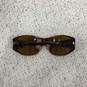 Authentic Womens Polished Brown Lens Dark Full Rim Wrap Sunglasses image number 2