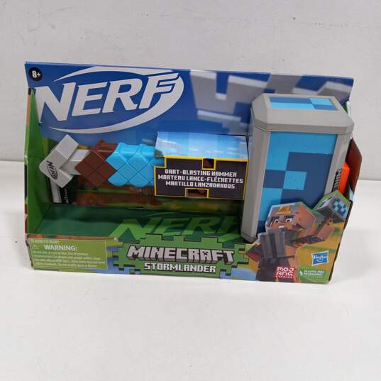 Buy the Nerf Minecraft Stormlander Toy Gun IOB