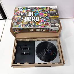 Nintendo Wii DJ Hero Turntable In Box