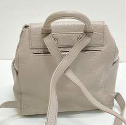 Tory Burch Thea Tan Leather Tassel Flap Backpack Bag alternative image