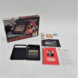 Saitek Kasparov Pocket Plus Trainer Chess Computer Game 1990 IOB TESTED