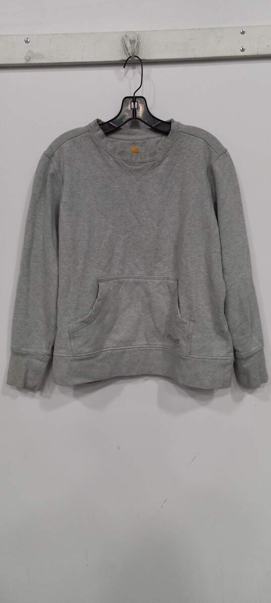 Carhartt Women's Gray Sweatshirt Size M image number 1