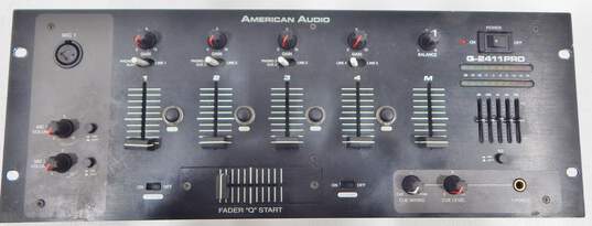 American Audio Brand Q-2411 Pro Model Professional Preamp Mixer image number 4