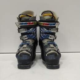 Unisex X Wave 8 Flex 90 Blue Ratchet Buckle Round Toe Ankle Ski Boots Size 305mm