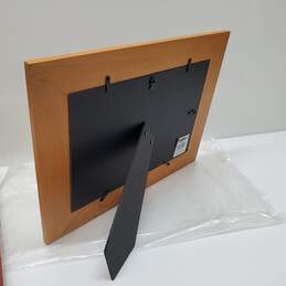 Profile Wall Album Easel Cherry/Ebony Wood 5x7 & 2.5x3 Photo Frame IOB