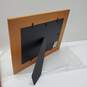 Profile Wall Album Easel Cherry/Ebony Wood 5x7 & 2.5x3 Photo Frame IOB image number 1