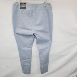Wm Van Huesen Slate Grey Blue Stretch Pants Sz 6 alternative image