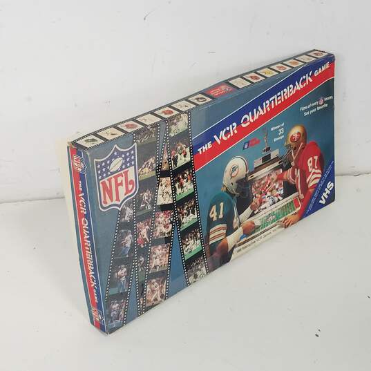 VCR Quarterback Interactive Board Game 1986 NFL image number 1