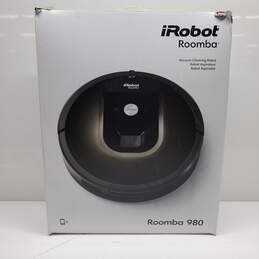 iRobot Roomba 980 Vacuum Cleaning Robot Opened Box