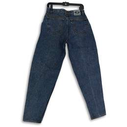 Mens Blue Denim Medium Wash 5-Pocket Design Skinny Leg Jeans 32x32 alternative image