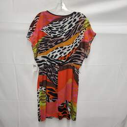 NWT Trina Turk WM's 100% Silk Animal Theme Blouse Dress Size 10 alternative image