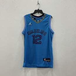 NWT Nike Mens Blue Memphis Grizzlies Ja Morant 12 Swingman Basketball Jersey 48