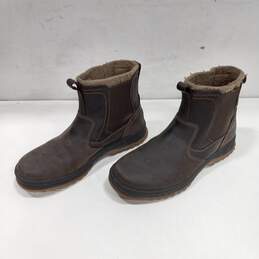 Men Brown Rockport Boots Size 10 alternative image