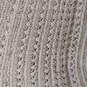 Women's Woven Cream Color Sweater Size Medium image number 3
