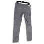Womens Gray Demi Curve Low Rise Stretch Pockets Skinny Jeans Size 30 image number 4