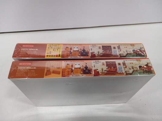 Bundle of 2 Country Store Miniature Furniture Kits Factory Sealed image number 2