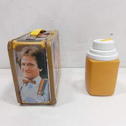 Vintage Thermos Mork & Mindy Metal Lunch Box w/Thermos alternative image