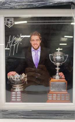 Framed Matted & Signed 8" x 10" Photo of Anze Kopitar - L.A. Kings alternative image