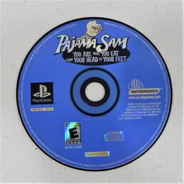 Pajama Sam: You Are What You East From Your Head to Your Feet Sony PlayStation 1 PS 1 No Manual/Cover alternative image