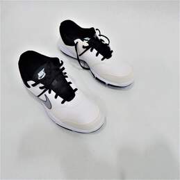 Nike Durasport 4 Wide White Metallic Silver Men's Shoes Size 10W