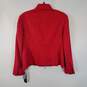 Bianca Nygard Women Red Linen Jacket Sz 14 NWT image number 4
